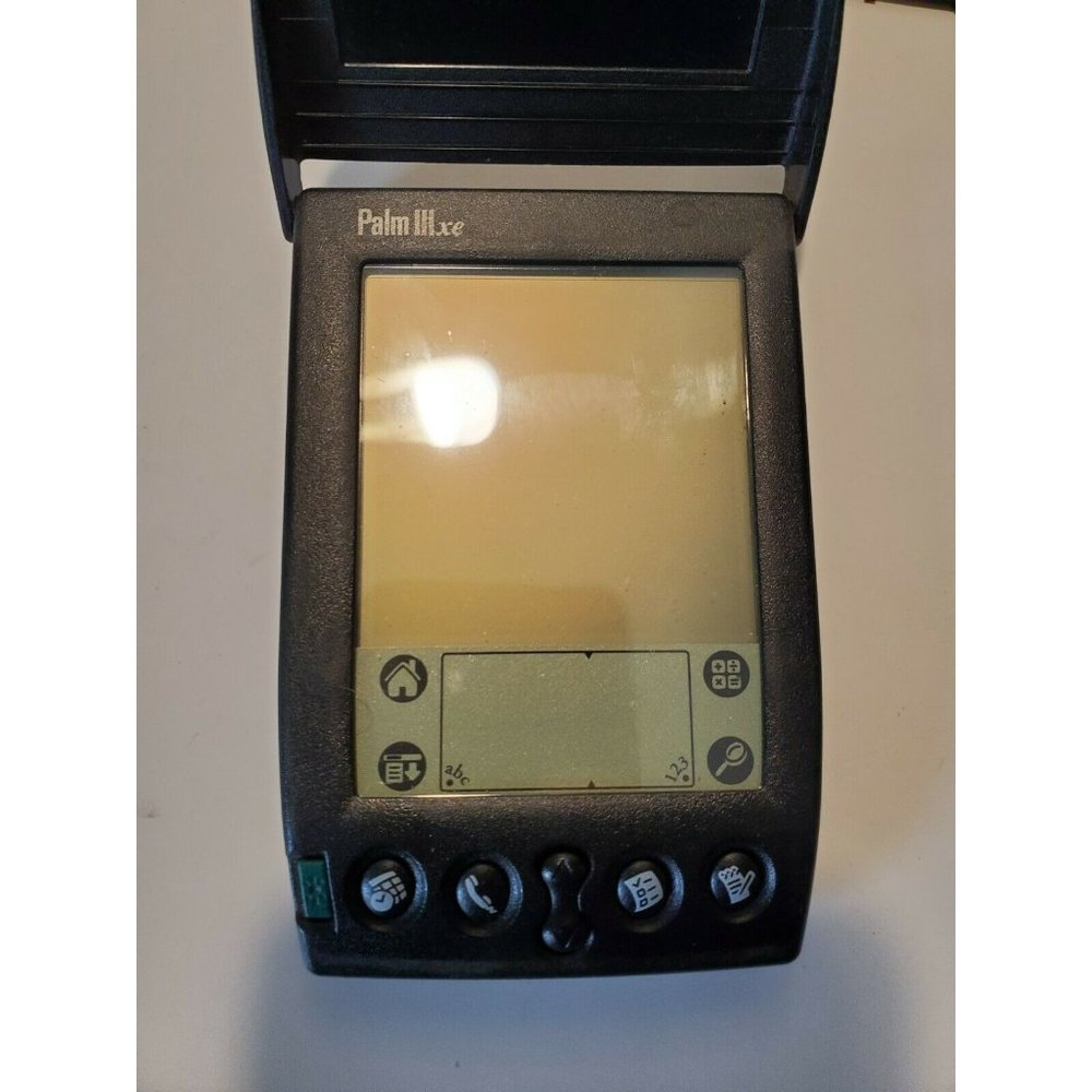 Parts only Refurbished Palm IIIxe PDA and Charging Dock Screen does not work